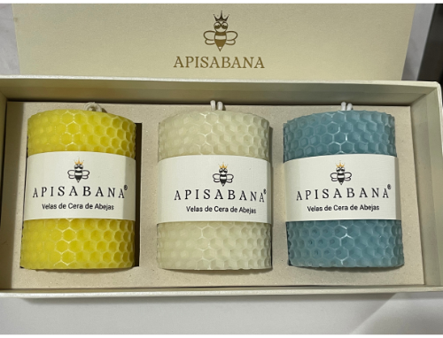 Set Premium x3 Velas Panal